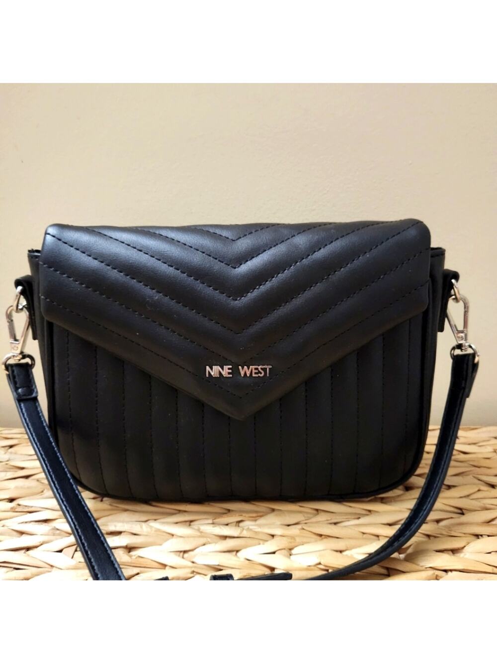 NINE WEST bag Sleigh Mini bag Crossbody in black